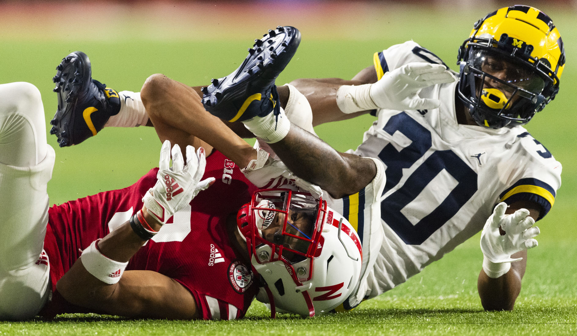 Michigan vs. Nebraska, 10.9